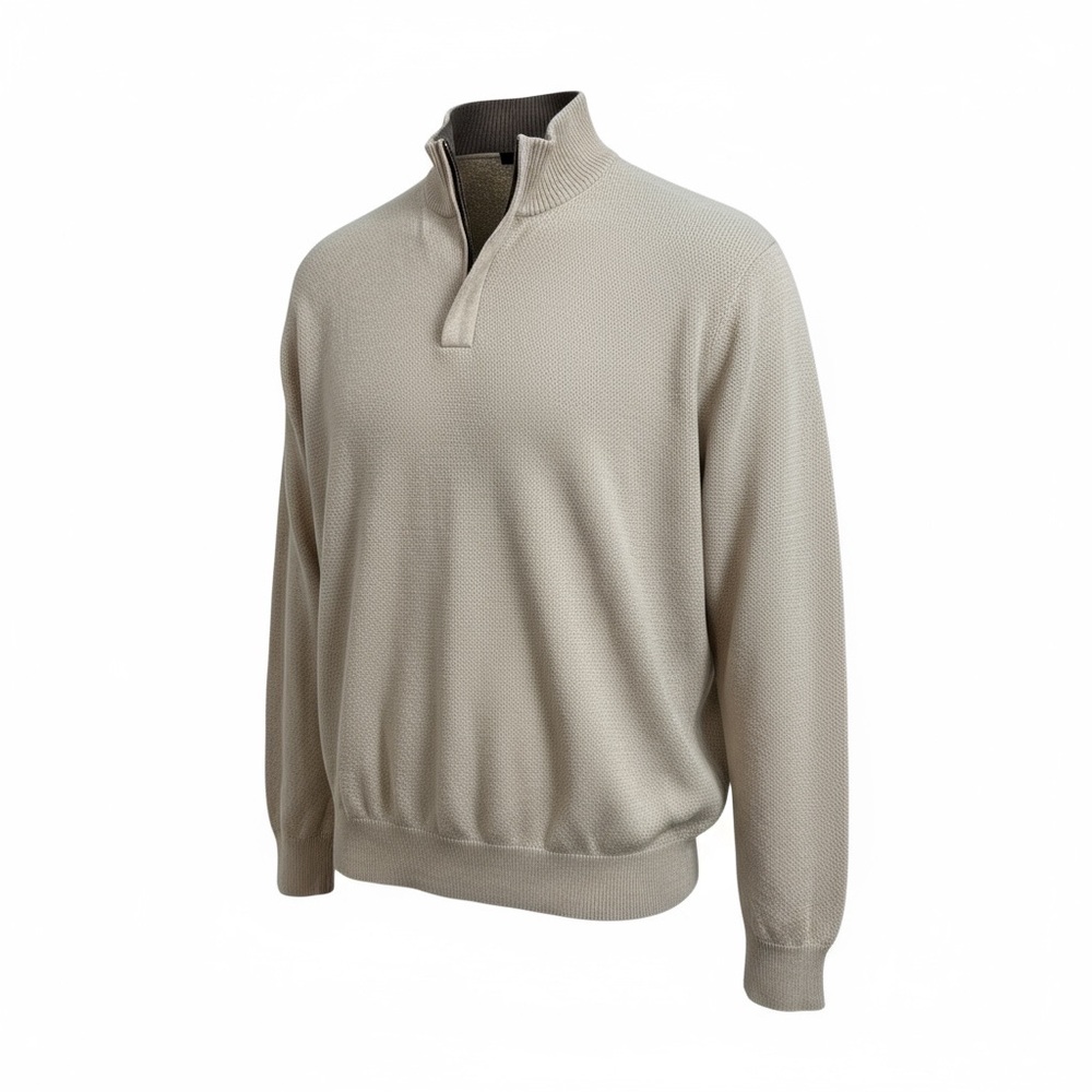 Jos. A. Bank Tan Ribbed Sweater XXL